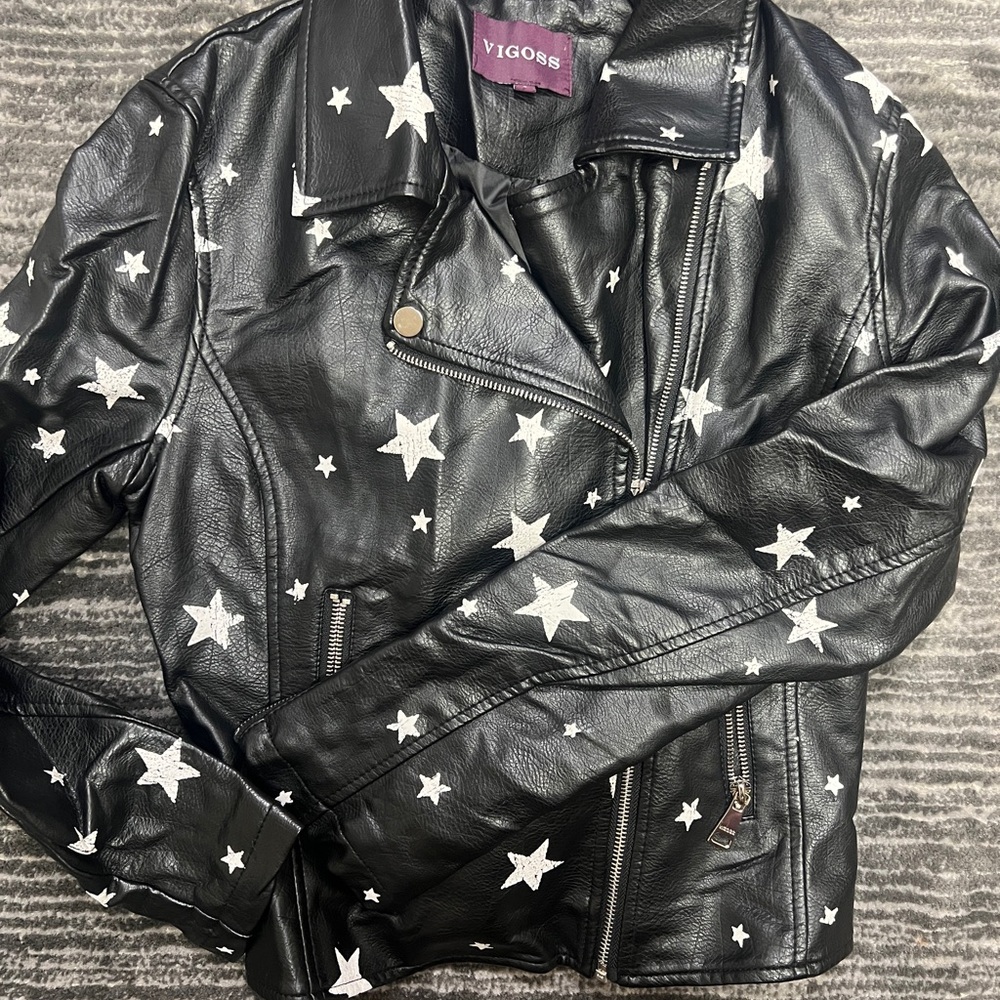 Leather jacket